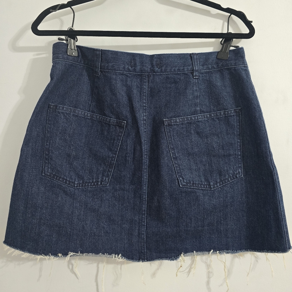 Madewell Denim Wrap Skirt 6 - Picture 7 of 9